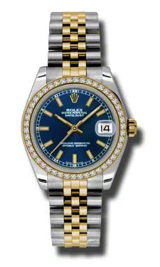 Rolex - Datejust 31mm - Steel and Yellow Gold - 46 Diamond Bezel