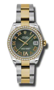 Rolex - Datejust 31mm - Steel and Yellow Gold - 46 Diamond Bezel