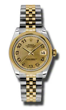 Rolex - Datejust 31mm - Steel and Yellow Gold - Domed Bezel