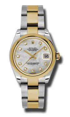 Rolex - Datejust 31mm - Steel and Yellow Gold - Domed Bezel