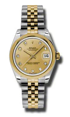 Rolex - Datejust 31mm - Steel and Yellow Gold - Domed Bezel