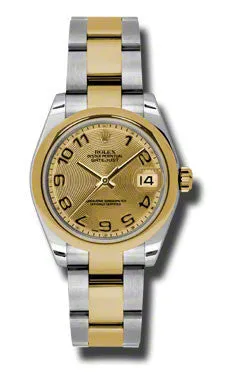 Rolex - Datejust 31mm - Steel and Yellow Gold - Domed Bezel