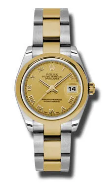 Rolex - Datejust 31mm - Steel and Yellow Gold - Domed Bezel