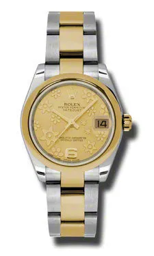Rolex - Datejust 31mm - Steel and Yellow Gold - Domed Bezel