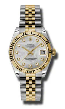Rolex - Datejust 31mm - Steel and Yellow Gold - Fluted Bezel