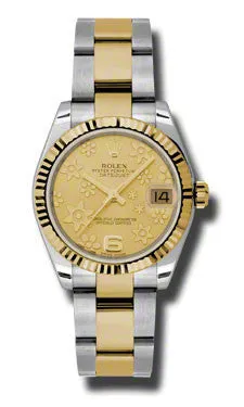 Rolex - Datejust 31mm - Steel and Yellow Gold - Fluted Bezel