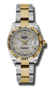 Rolex - Datejust 31mm - Steel and Yellow Gold - Fluted Bezel