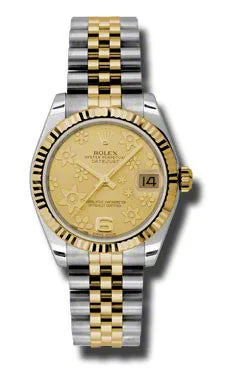 Rolex - Datejust 31mm - Steel and Yellow Gold - Fluted Bezel