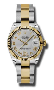 Rolex - Datejust 31mm - Steel and Yellow Gold - Fluted Bezel