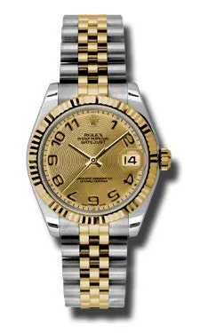 Rolex - Datejust 31mm - Steel and Yellow Gold - Fluted Bezel