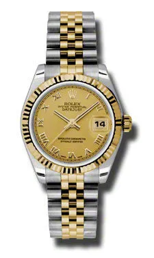 Rolex - Datejust 31mm - Steel and Yellow Gold - Fluted Bezel