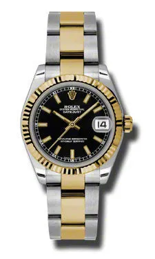 Rolex - Datejust 31mm - Steel and Yellow Gold - Fluted Bezel