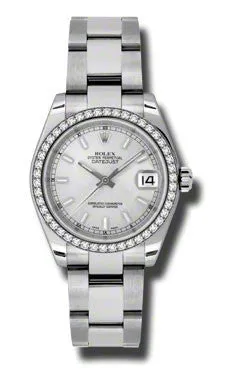 Rolex - Datejust 31mm - Steel Diamond Bezel