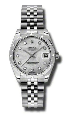 Rolex - Datejust 31mm - Steel Diamond Bezel