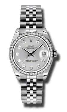 Rolex - Datejust 31mm - Steel Diamond Bezel