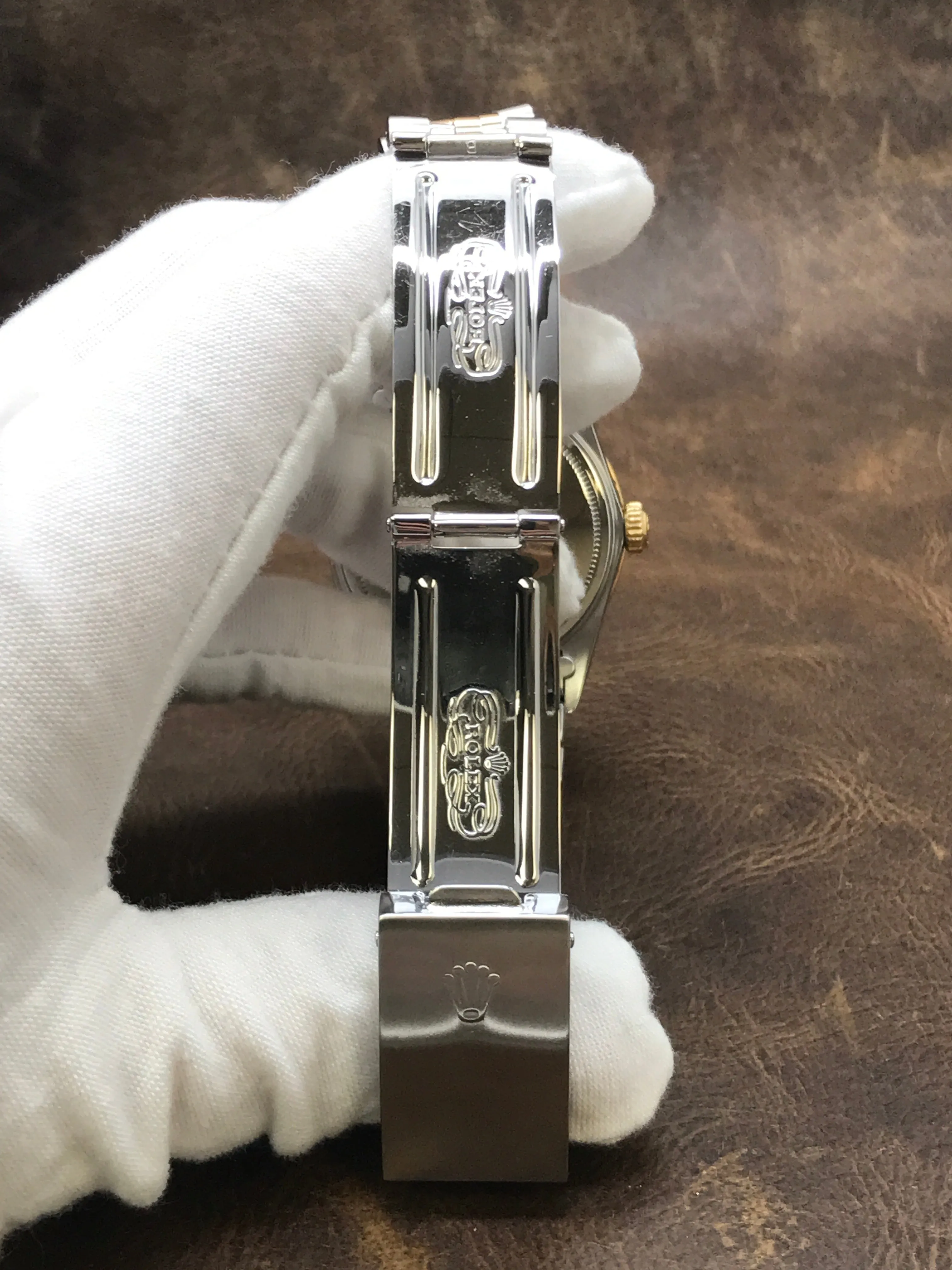 Rolex Datejust 36mm 16013 Custom Diamond Dial Automatic Watch