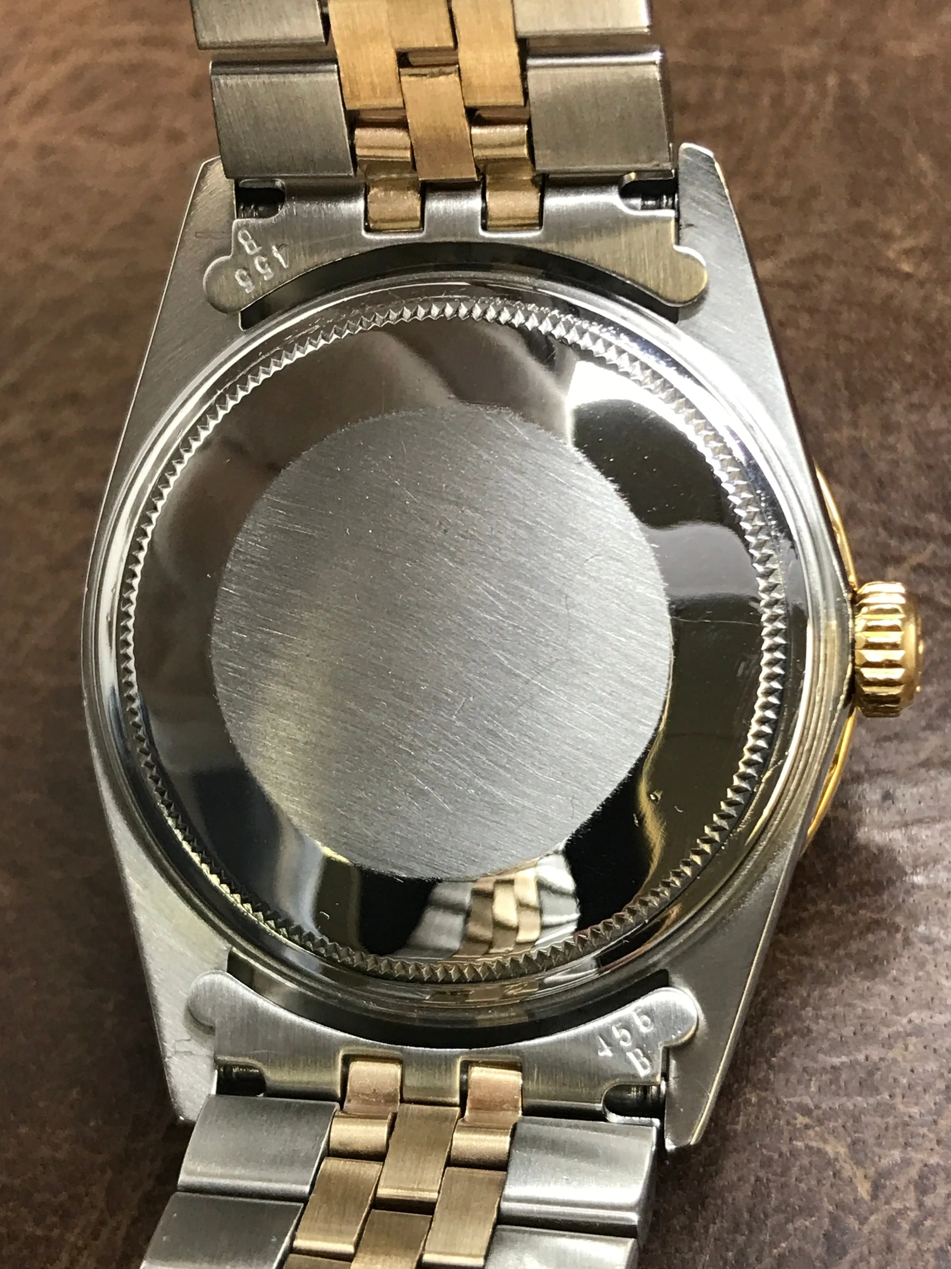 Rolex Datejust 36mm 16013 Custom Diamond Dial Automatic Watch