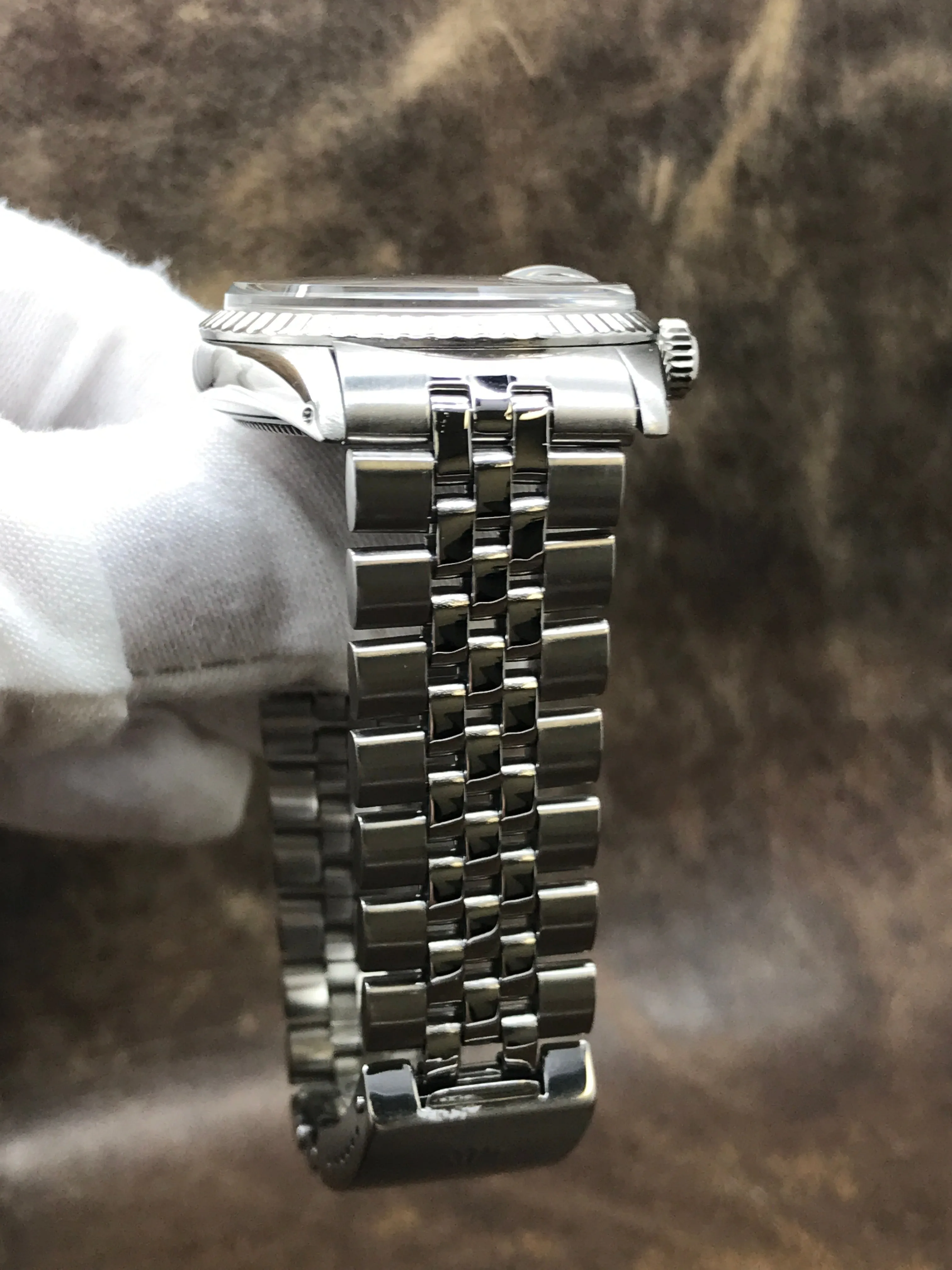 Rolex Datejust 36mm 1603 Silver Dial Automatic Watch