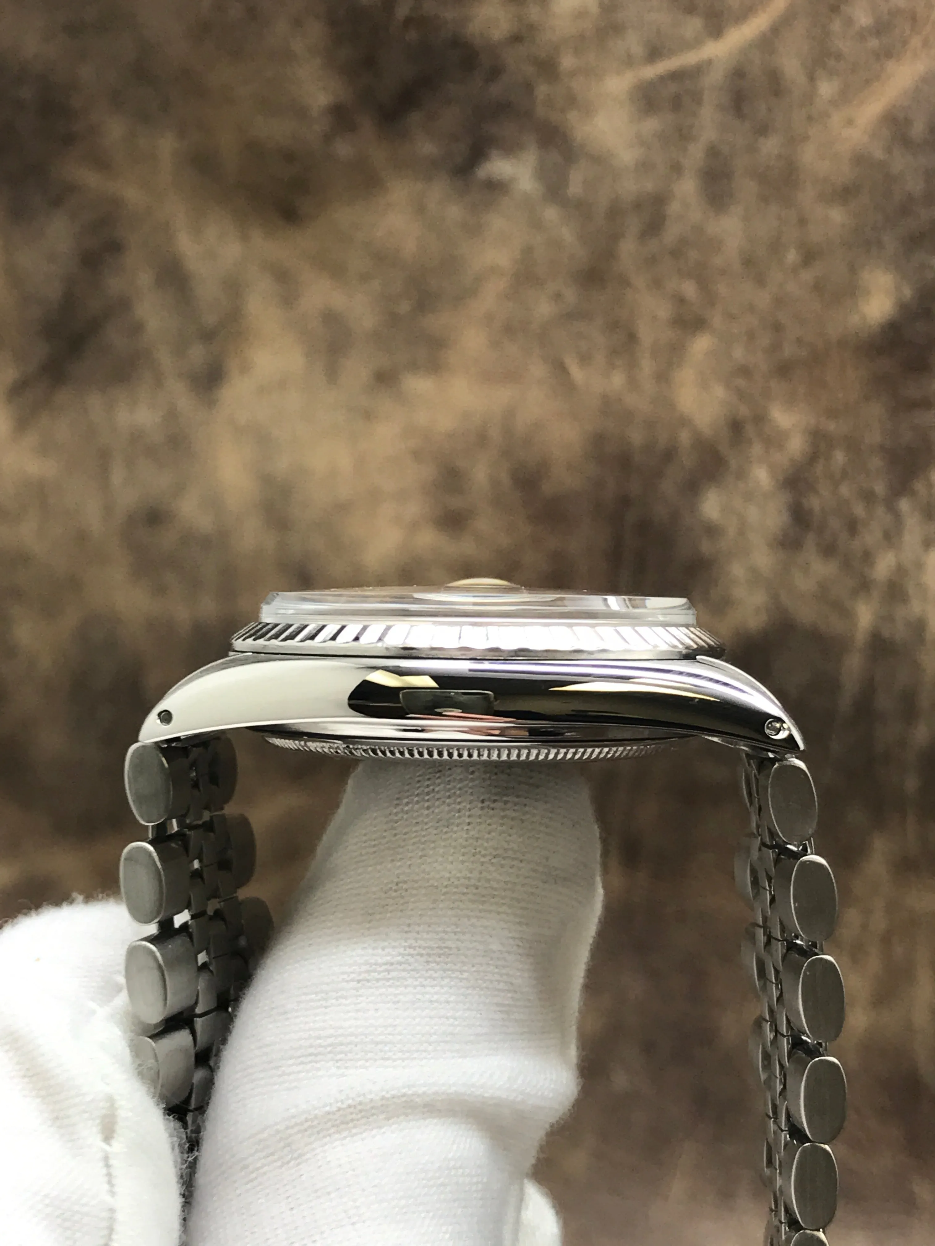 Rolex Datejust 36mm 1603 Silver Dial Automatic Watch