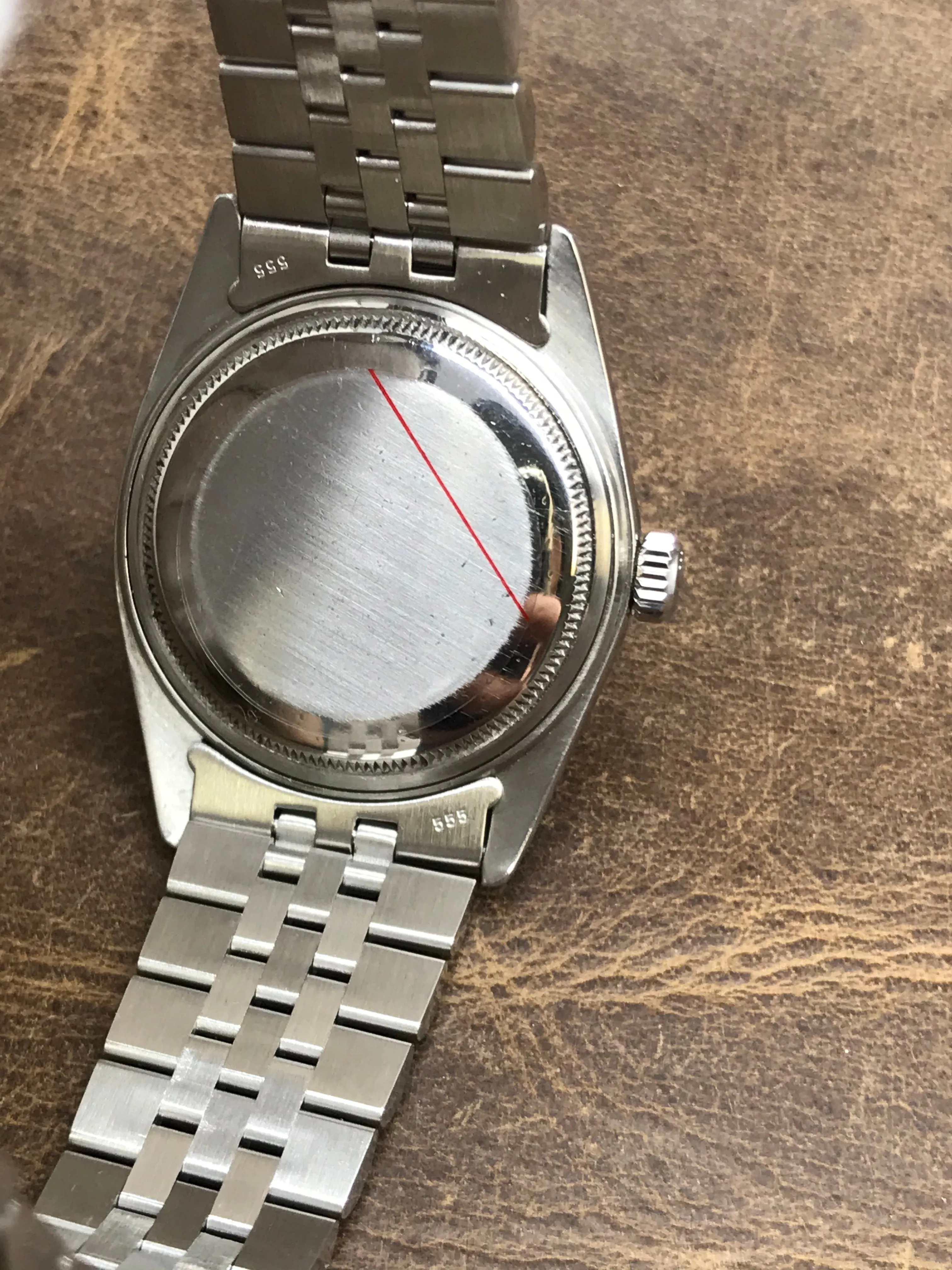 Rolex Datejust 36mm 1603 Silver Dial Automatic Watch