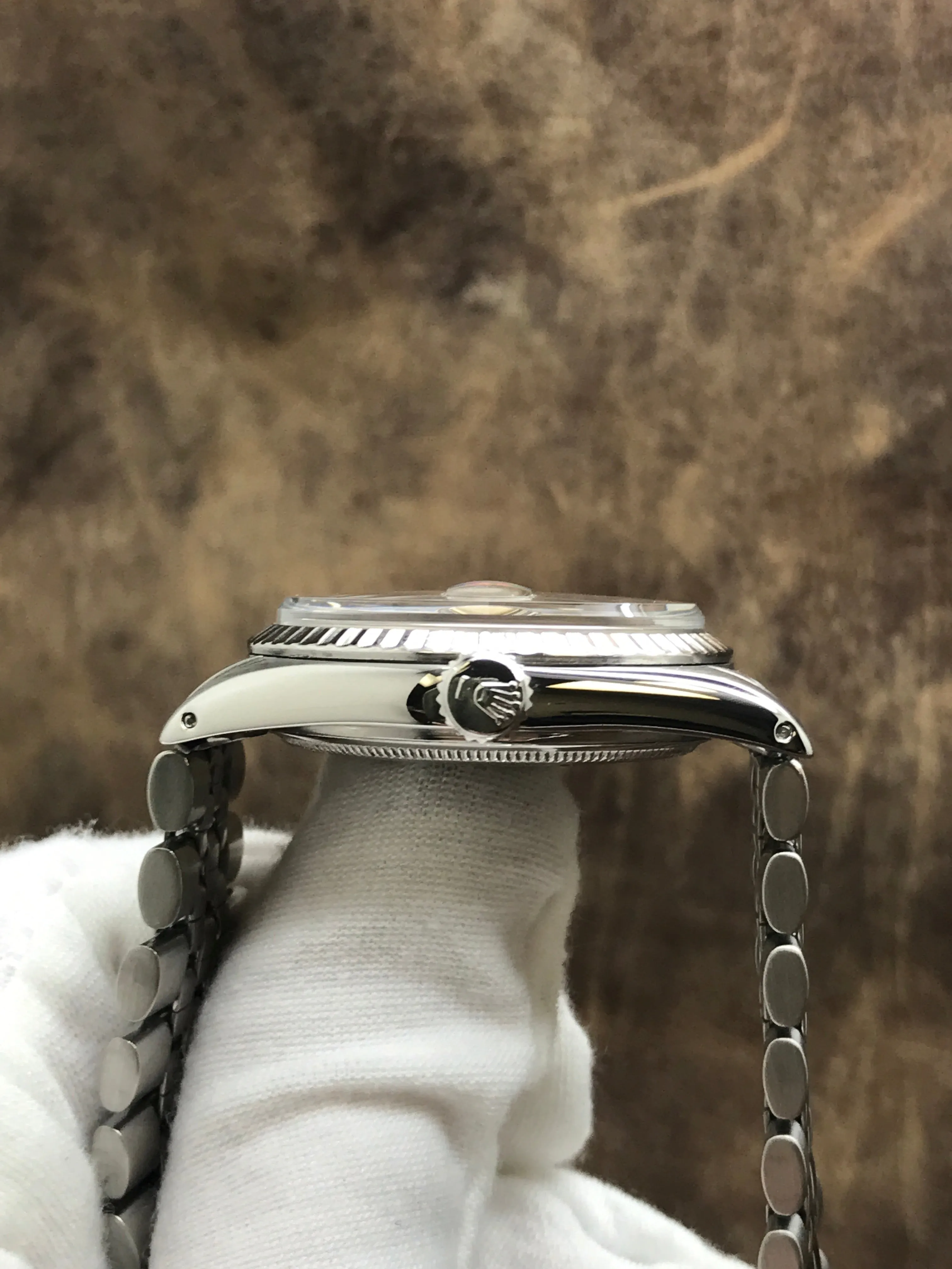 Rolex Datejust 36mm 1603 Silver Dial Automatic Watch