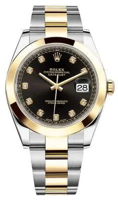 Rolex - Datejust 41mm - Stainless Steel and Yellow Gold - Domed Bezel
