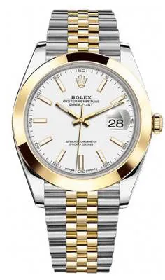 Rolex - Datejust 41mm - Stainless Steel and Yellow Gold - Domed Bezel