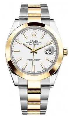 Rolex - Datejust 41mm - Stainless Steel and Yellow Gold - Domed Bezel