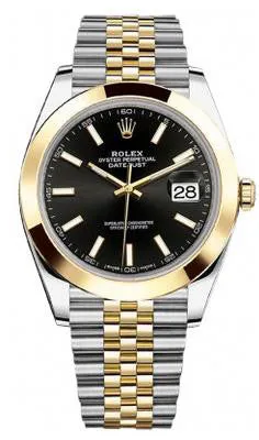 Rolex - Datejust 41mm - Stainless Steel and Yellow Gold - Domed Bezel