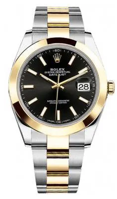Rolex - Datejust 41mm - Stainless Steel and Yellow Gold - Domed Bezel