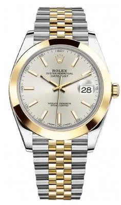 Rolex - Datejust 41mm - Stainless Steel and Yellow Gold - Domed Bezel