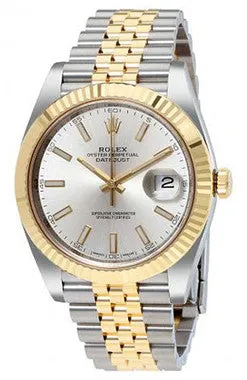 Rolex - Datejust 41mm - Stainless Steel and Yellow Gold - Fluted Bezel