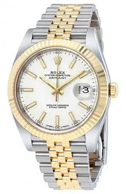 Rolex - Datejust 41mm - Stainless Steel and Yellow Gold - Fluted Bezel