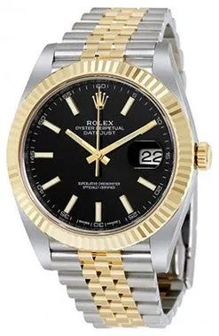 Rolex - Datejust 41mm - Stainless Steel and Yellow Gold - Fluted Bezel