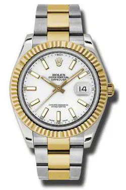 Rolex - Datejust II 41mm - Steel and Yellow Gold - Fluted Bezel (116333)