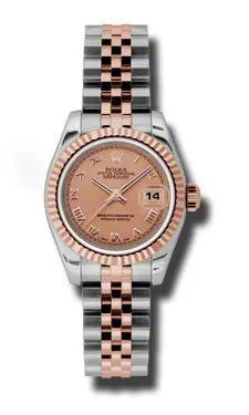 Rolex - Datejust Lady 26 - Steel and Pink Gold - Fluted Bezel