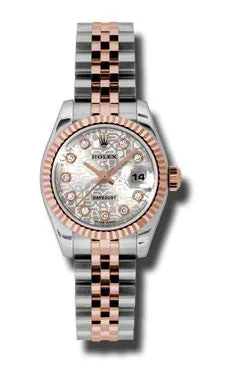 Rolex - Datejust Lady 26 - Steel and Pink Gold - Fluted Bezel