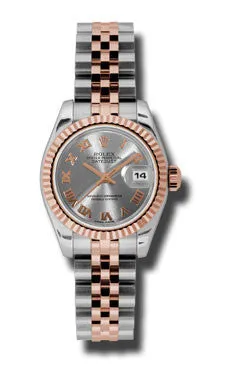 Rolex - Datejust Lady 26 - Steel and Pink Gold - Fluted Bezel