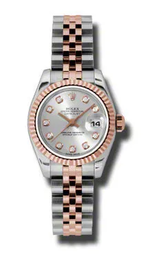 Rolex - Datejust Lady 26 - Steel and Pink Gold - Fluted Bezel