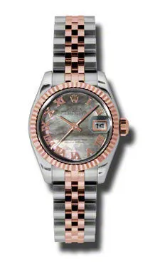 Rolex - Datejust Lady 26 - Steel and Pink Gold - Fluted Bezel