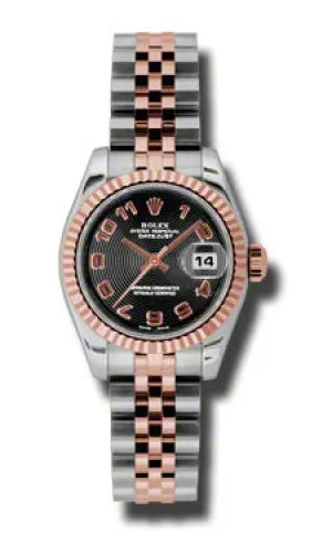 Rolex - Datejust Lady 26 - Steel and Pink Gold - Fluted Bezel