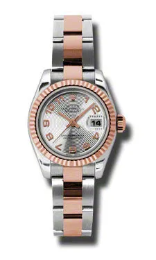 Rolex - Datejust Lady 26 - Steel and Pink Gold - Fluted Bezel