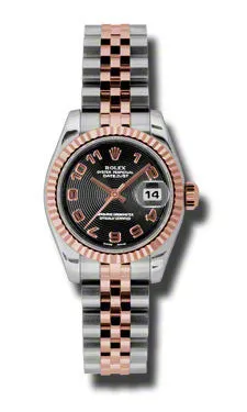 Rolex - Datejust Lady 26 - Steel and Pink Gold - Fluted Bezel