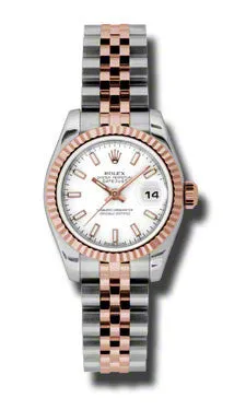 Rolex - Datejust Lady 26 - Steel and Pink Gold - Fluted Bezel