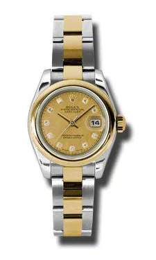 Rolex - Datejust Lady 26 - Steel and Yellow Gold - Domed Bezel