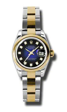 Rolex - Datejust Lady 26 - Steel and Yellow Gold - Domed Bezel