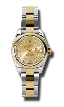 Rolex - Datejust Lady 26 - Steel and Yellow Gold - Domed Bezel