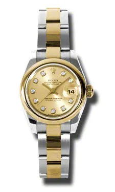 Rolex - Datejust Lady 26 - Steel and Yellow Gold - Domed Bezel