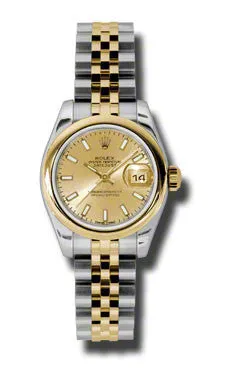 Rolex - Datejust Lady 26 - Steel and Yellow Gold - Domed Bezel