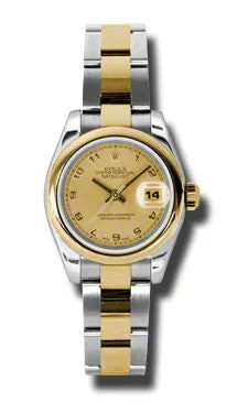 Rolex - Datejust Lady 26 - Steel and Yellow Gold - Domed Bezel